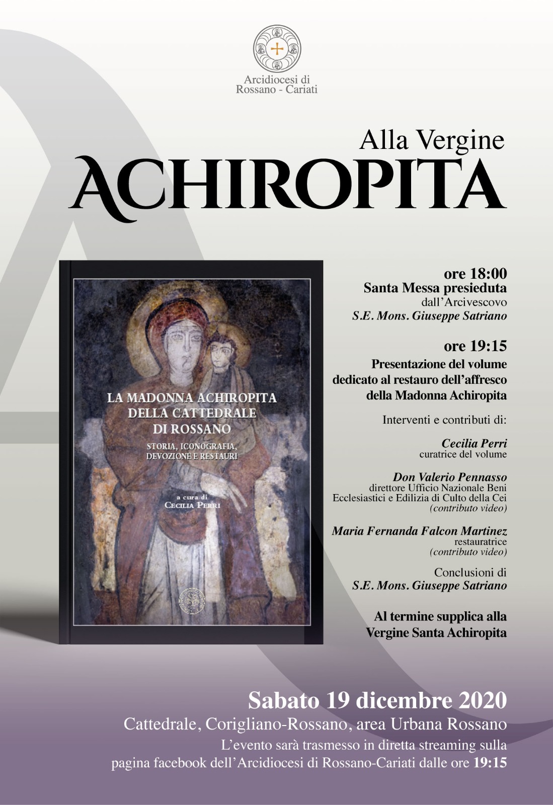 Libro dedicato all'Achiropita